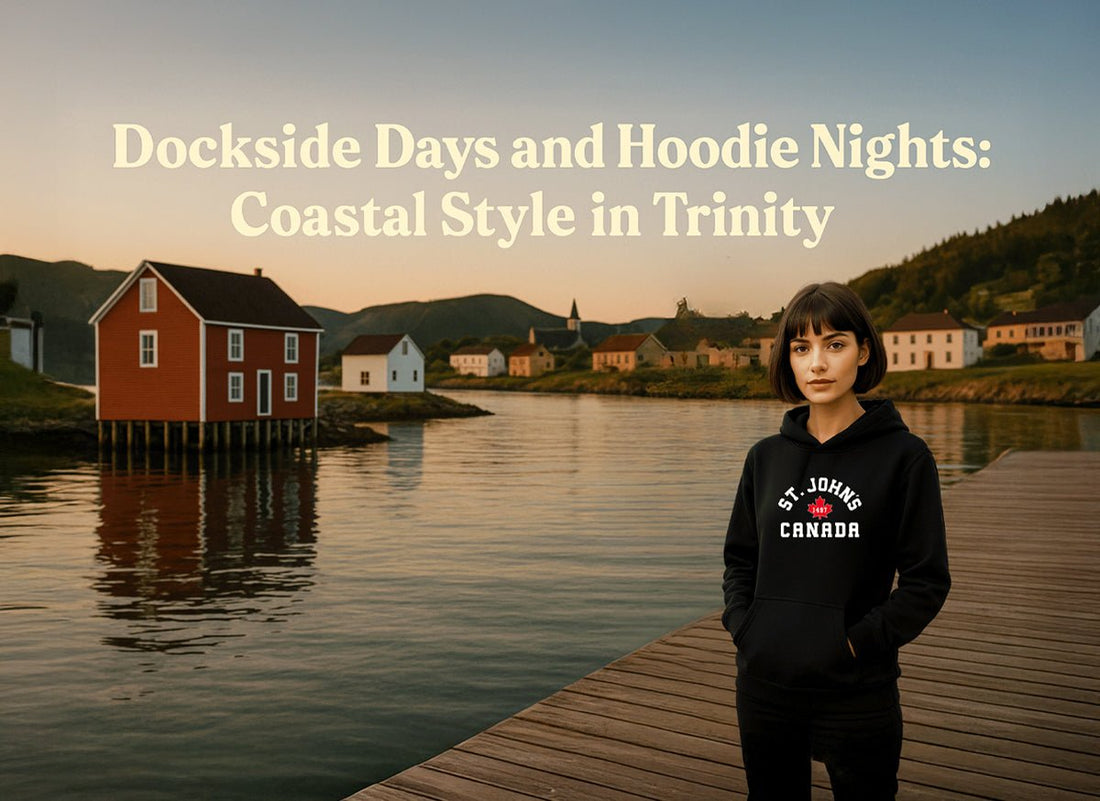 Dockside Days and Hoodie Nights: Coastal Style in Trinity - Newfinese Please