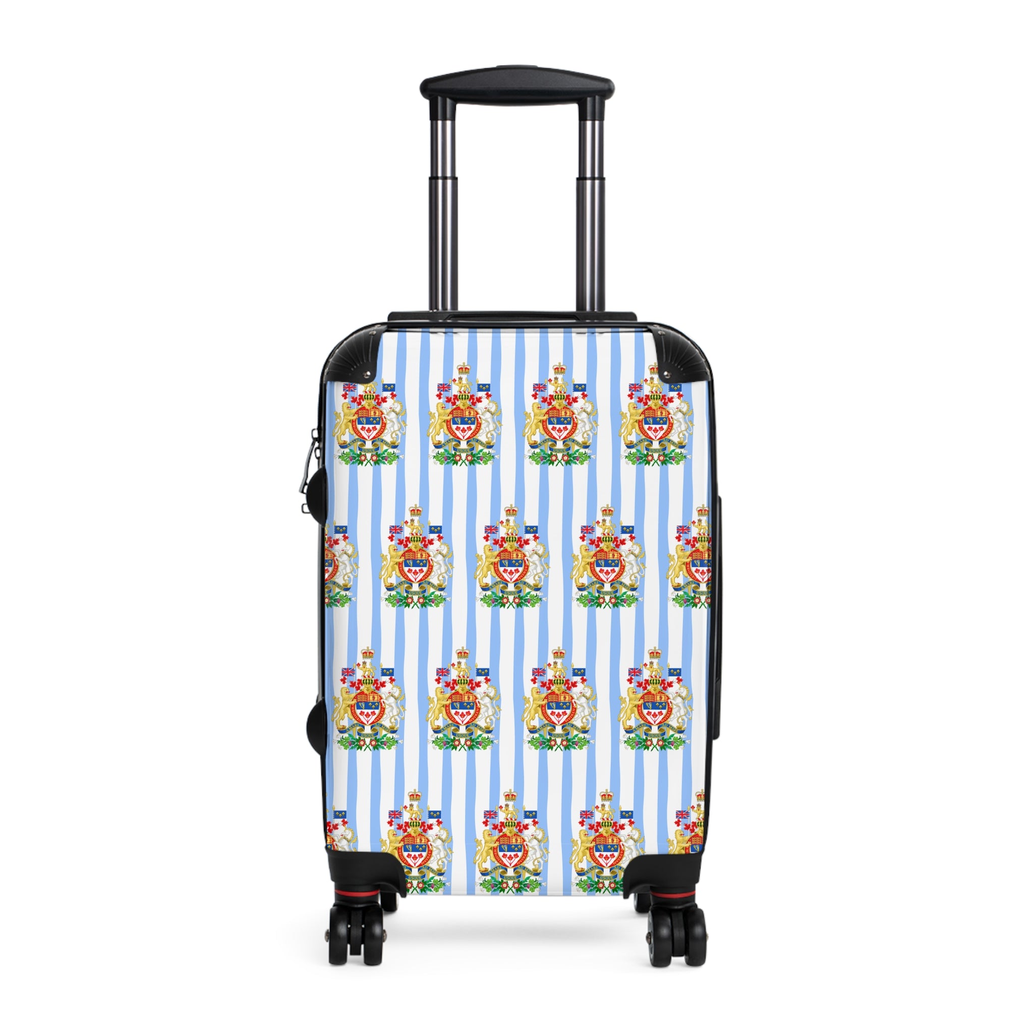 Canada Coat of Arms Pinstripe 3-Piece Luggage Set