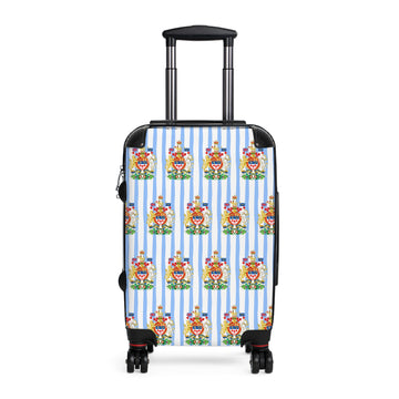 Canada Coat of Arms Pinstripe 3-Piece Luggage Set