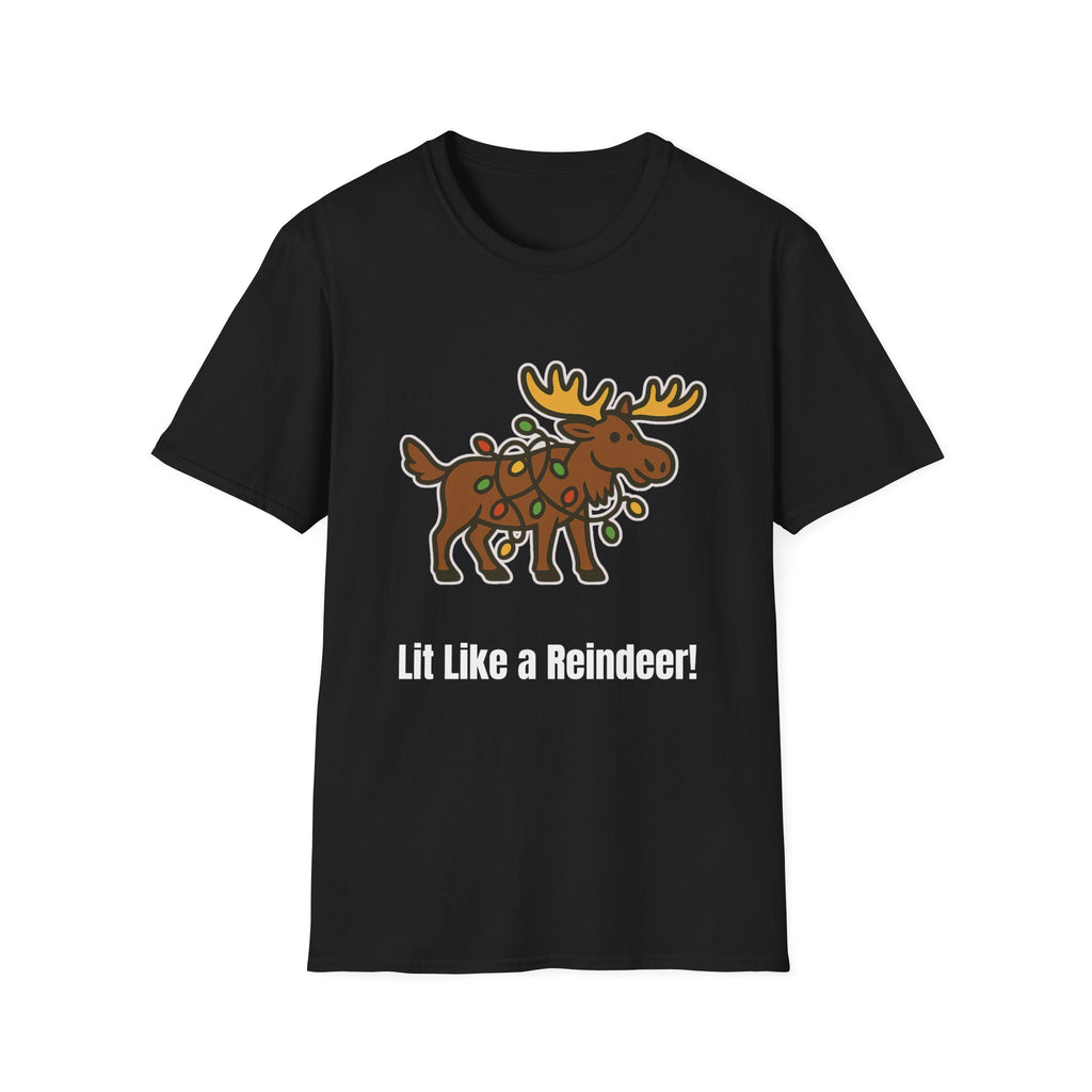 "Lit Like a Reindeer" T-Shirt