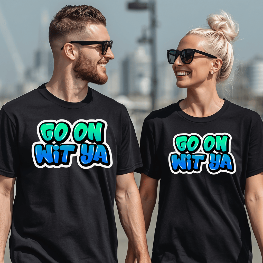 Go On Wit Ya" Tee--Newfoundland Graffiti Collection
