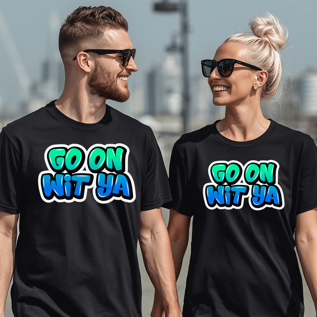 Graffiti "Go On Wit Ya" T-Shirt