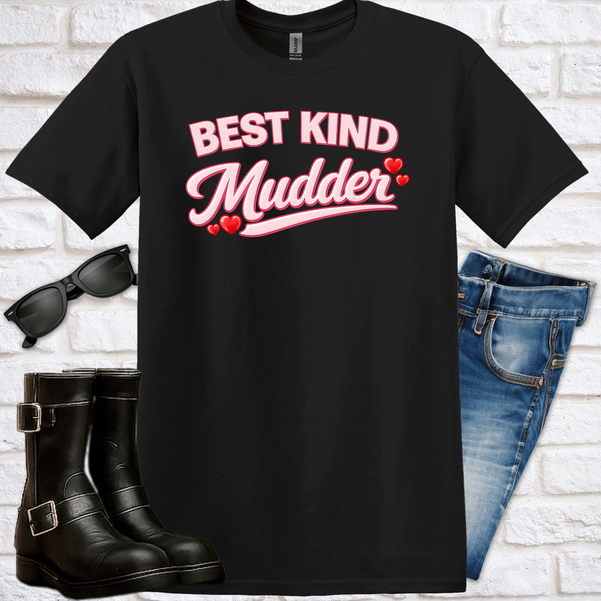 "Best Kind" Mudder Tee--Newfinese Classic Collection