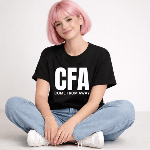 "CFA — Come From Away" Tee — Newfoundland Classic Collection