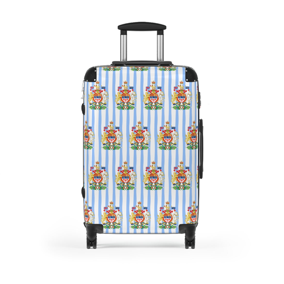 Canada Coat of Arms Pinstripe 3-Piece Luggage Set