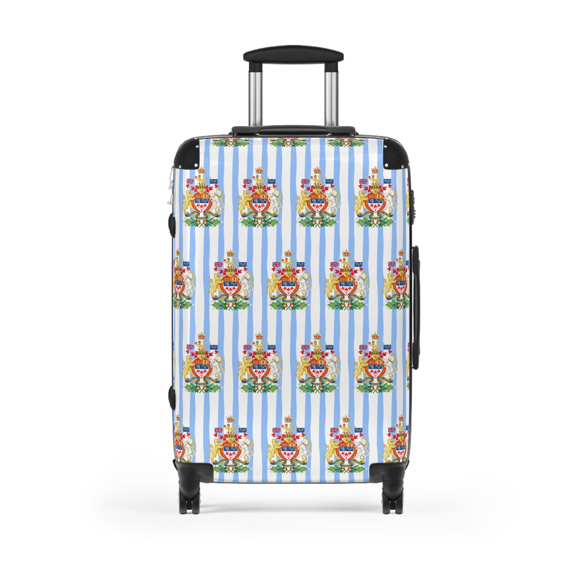 Canada Coat of Arms Pinstripe 3-Piece Luggage Set