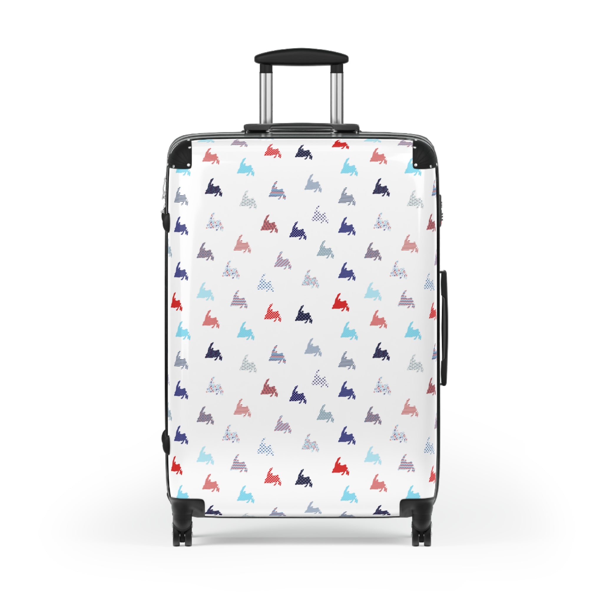 Nautical Newfoundland Map 3-Piece Luggage Set