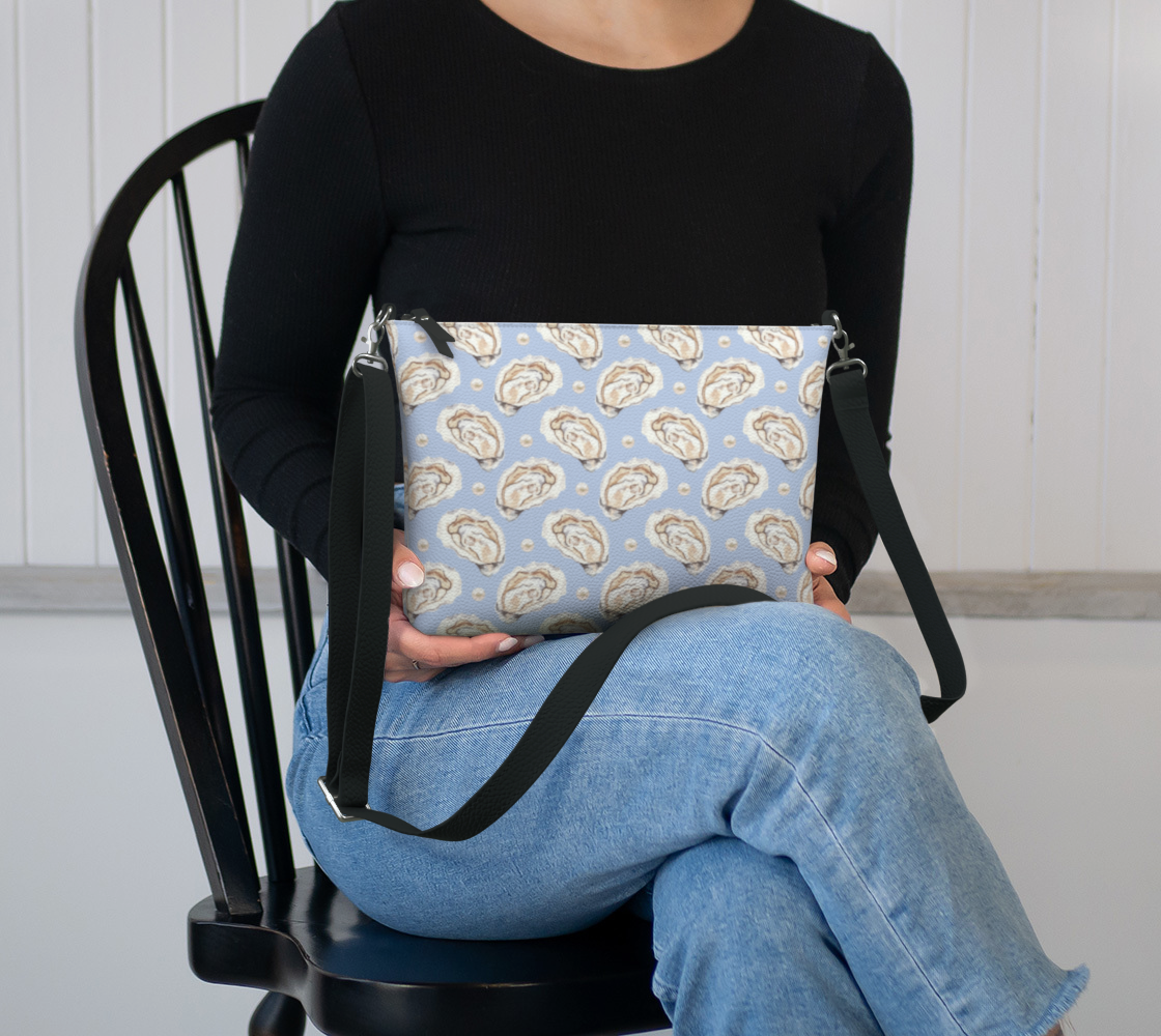 Salty Oyster Crossbody Purse