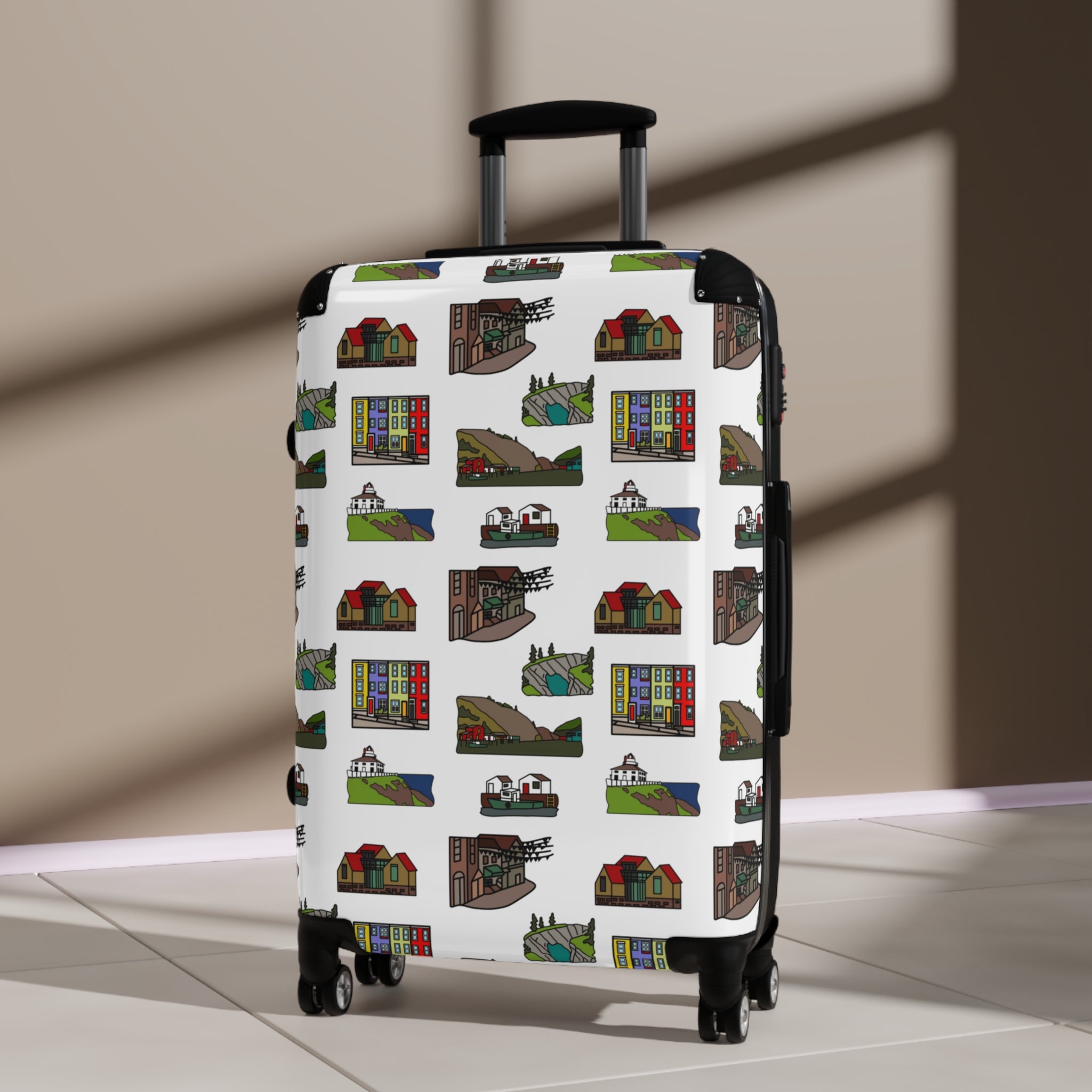 St. John's Sights 3 Piece Luggage Set