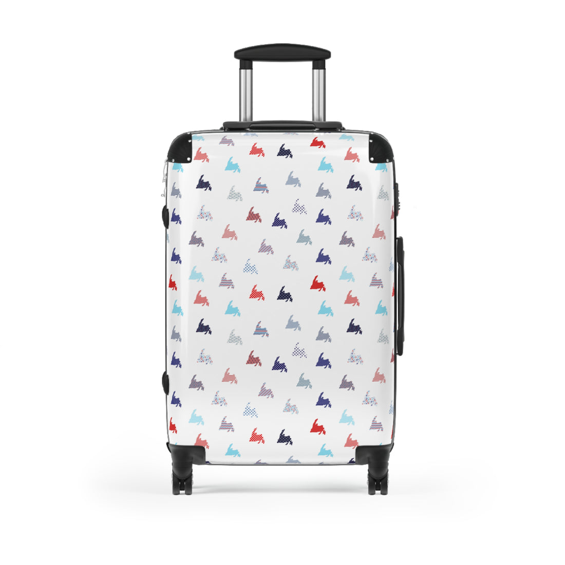 Nautical Newfoundland Map 3-Piece Luggage Set