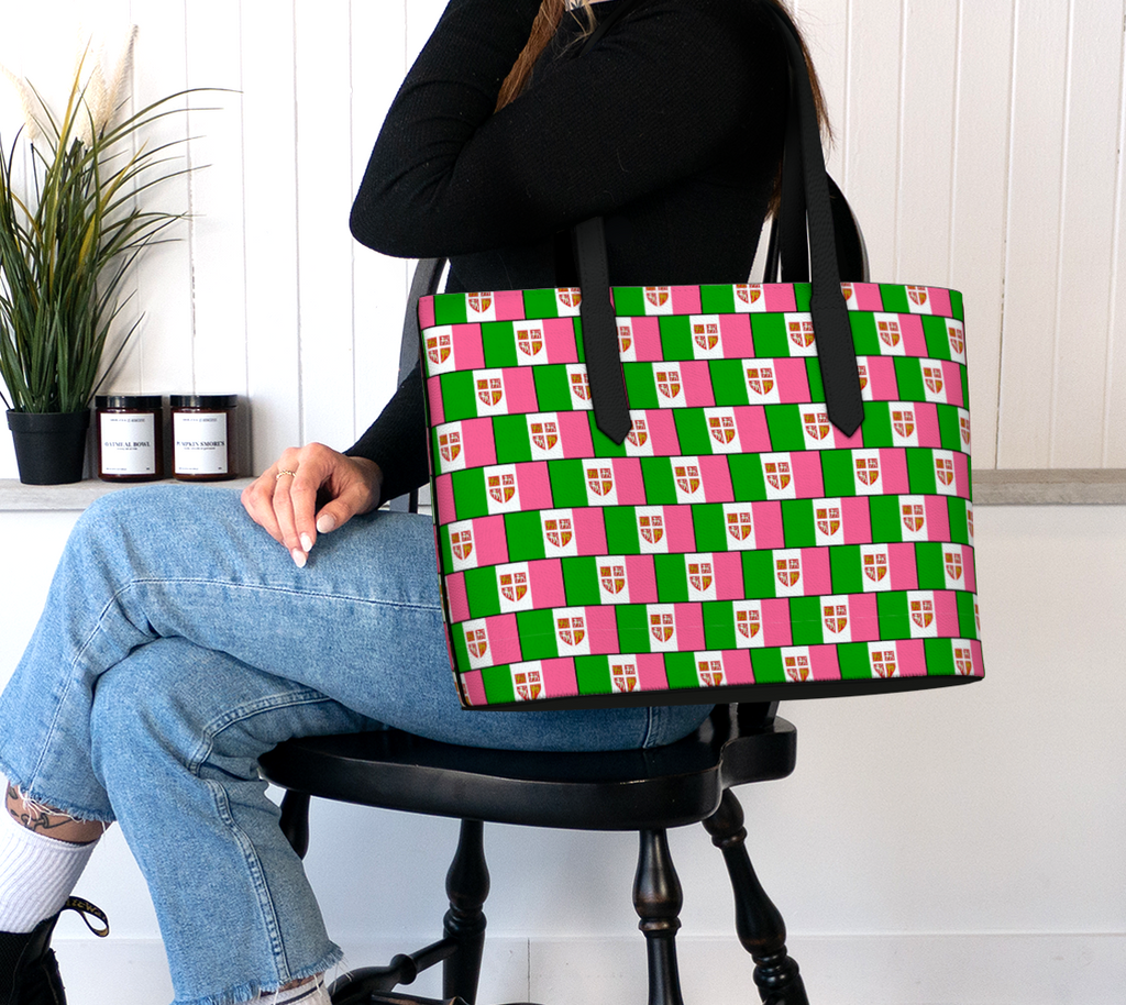 Tricolor tote