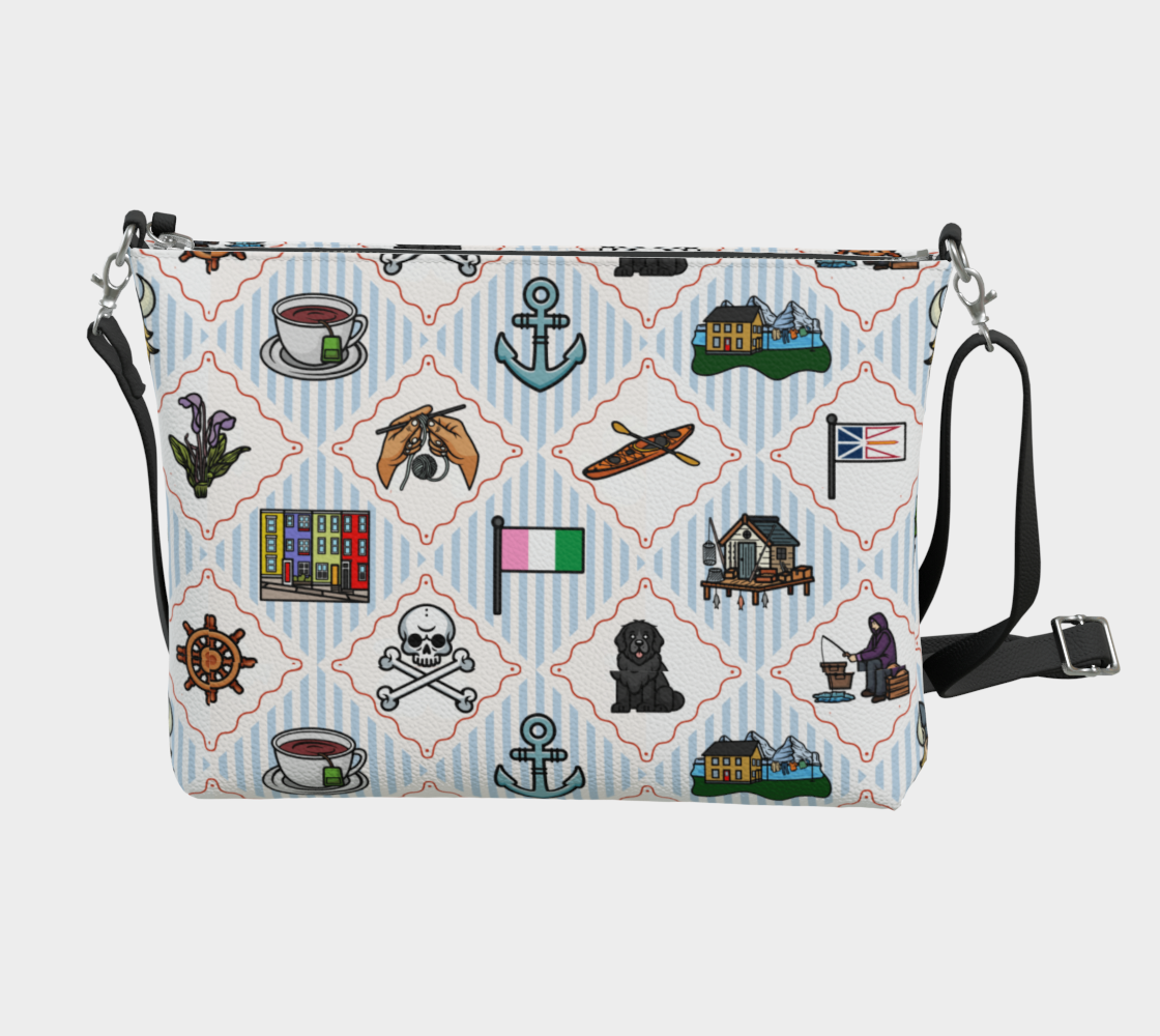 NL Icons w black strap crissbody