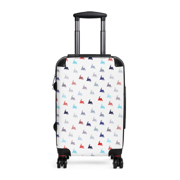 Nautical Newfoundland Map 3-Piece Luggage Set