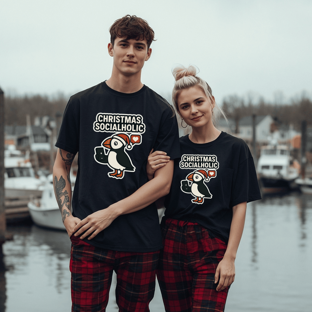 Christmas Socialholic T-Shirt