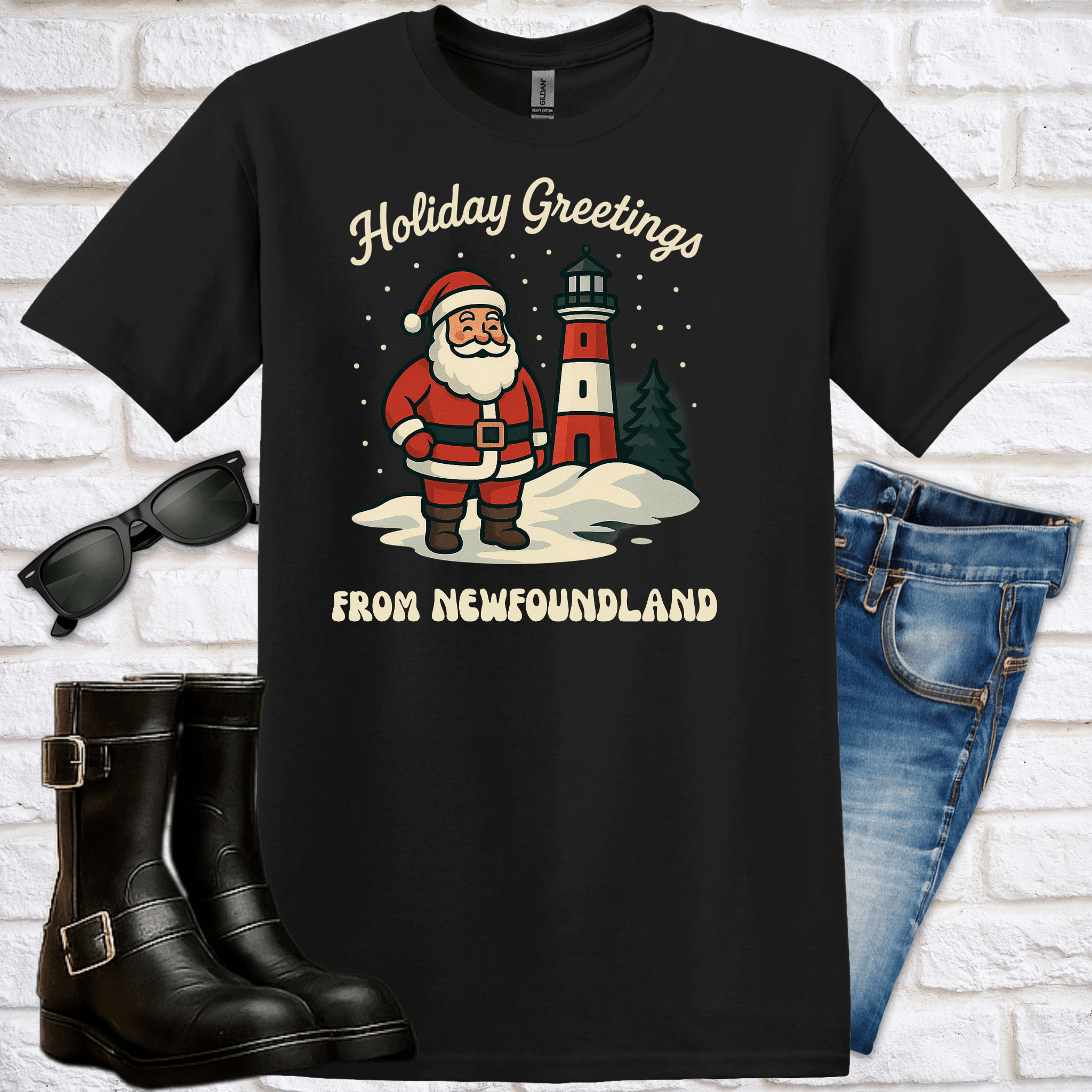 "Holiday Greetings from Newfoundland" T-Shirt