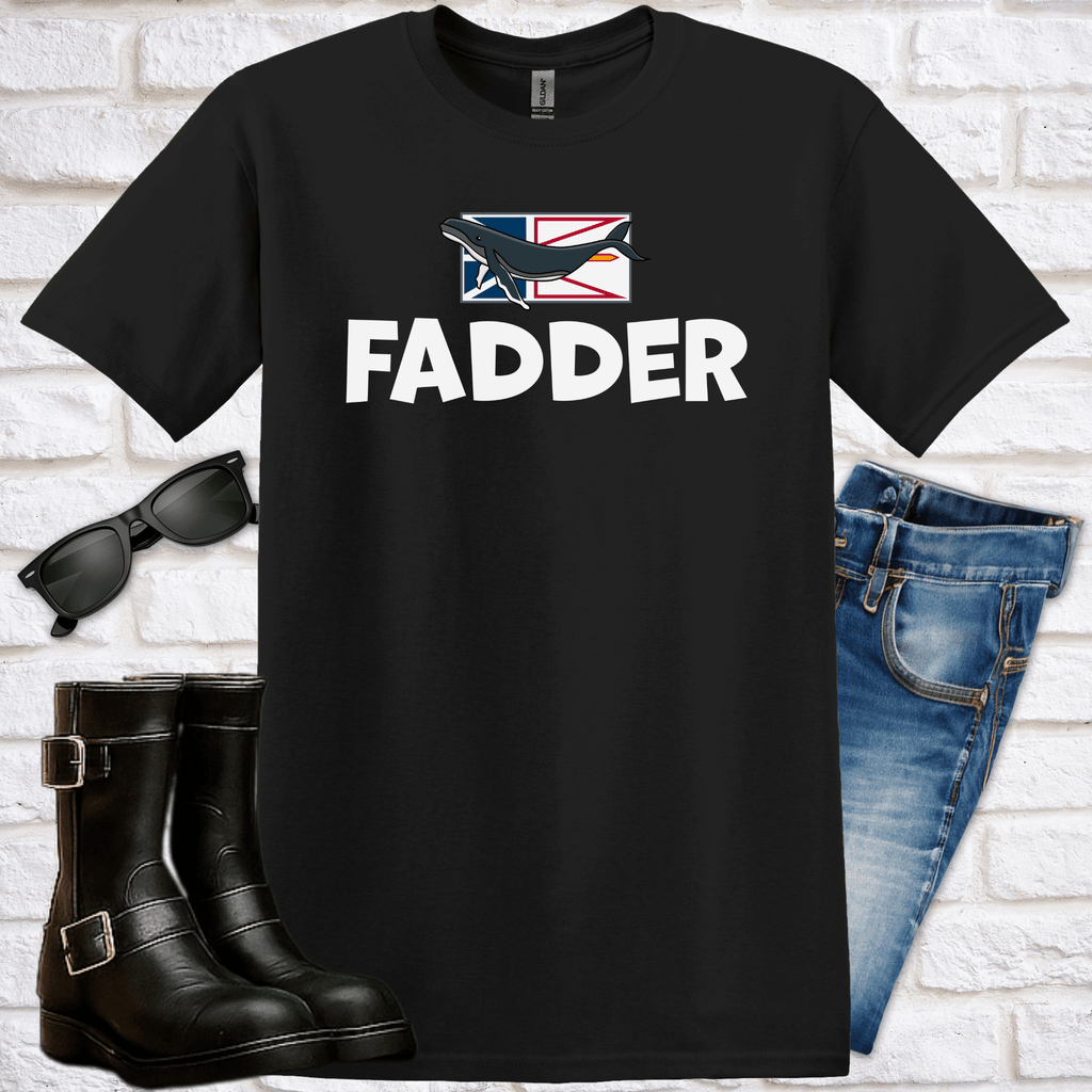 "Fadder" Whale-Flag T-Shirt