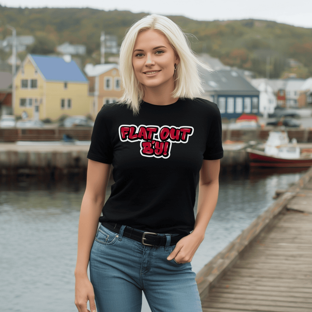 "Flat Out B'y" Graffiti T-Shirt