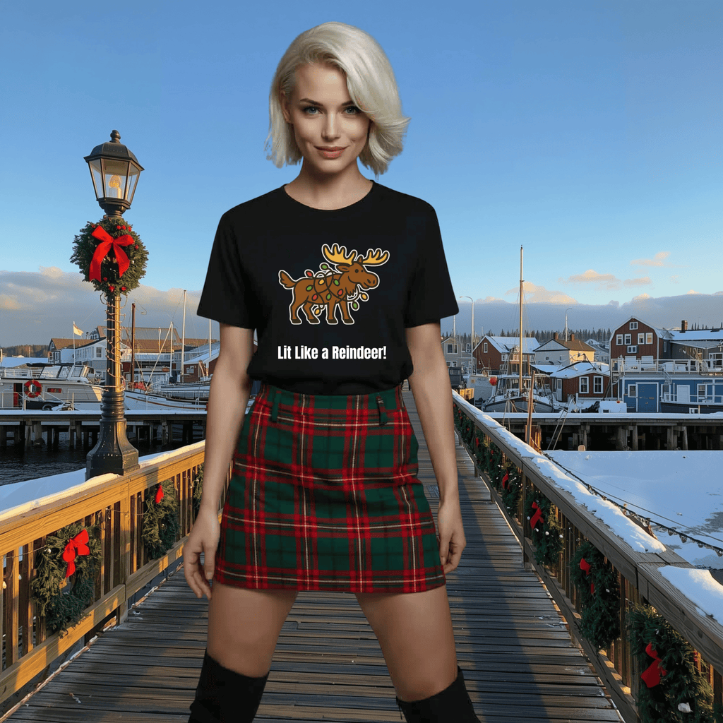 "Lit Like a Reindeer" T-Shirt