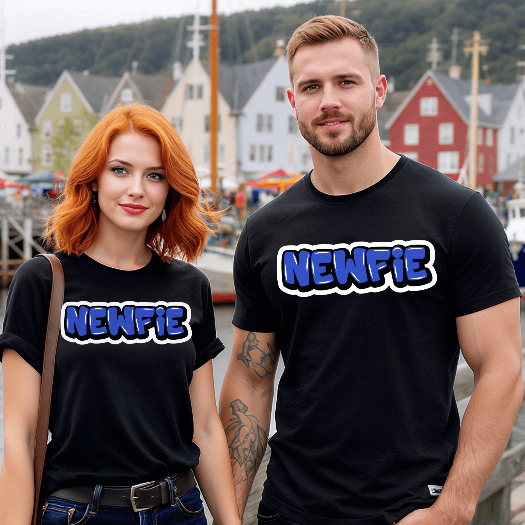 "Newfie" Graffiti T-Shirt