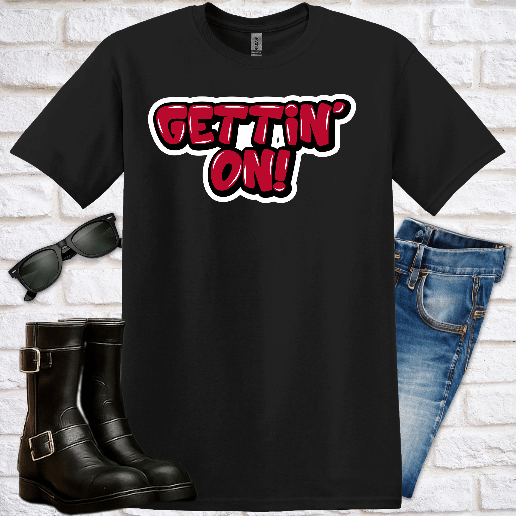 "Gettin' On" Graffiti T-Shirt