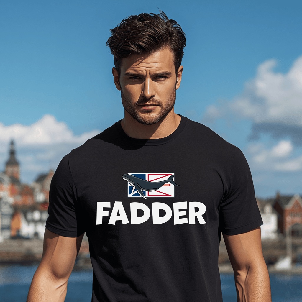 "Fadder" Whale-Flag T-Shirt