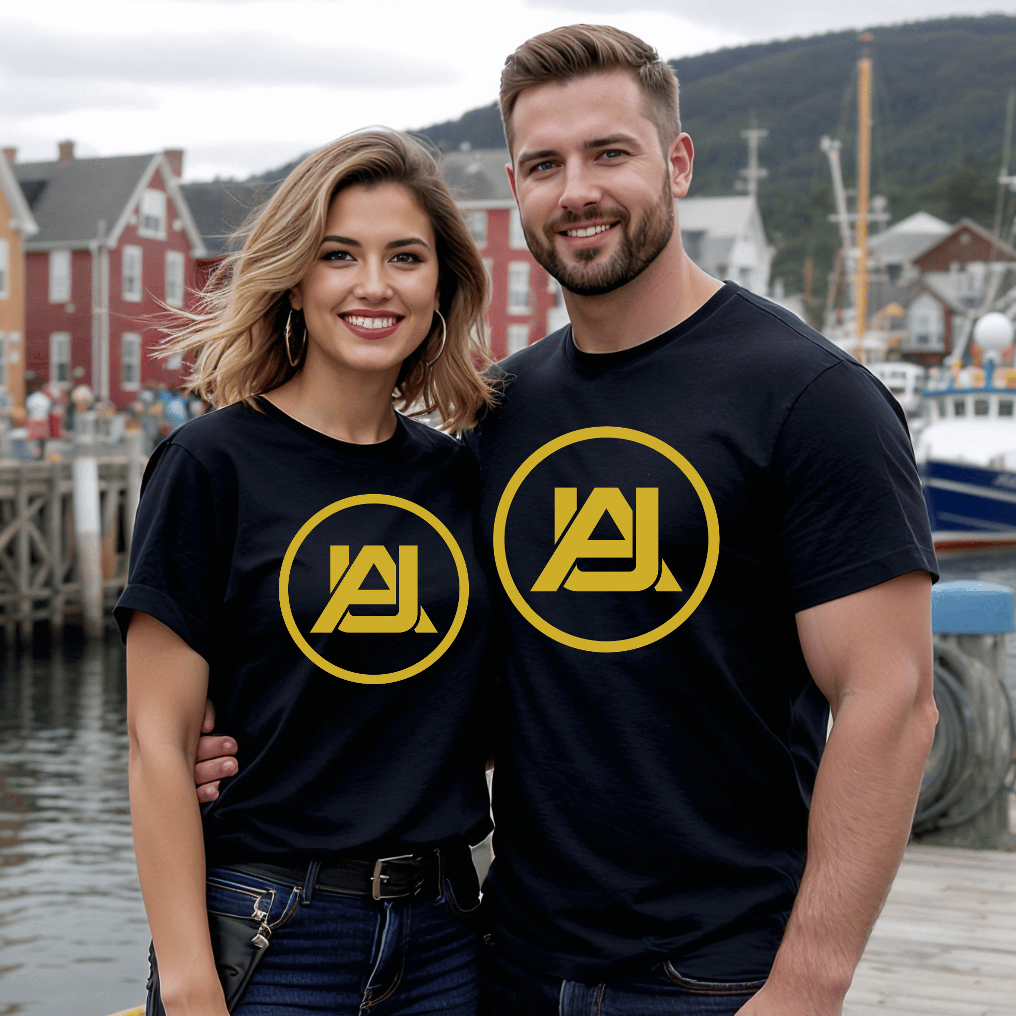 Adventures Unknown Circle Monogram T-Shirt