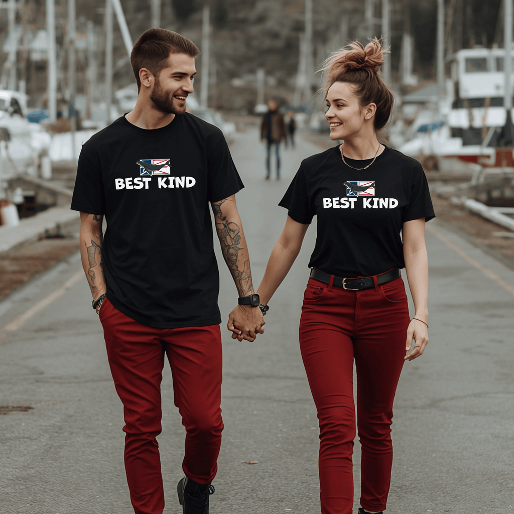 "Best Kind" Whale-on-Flag T-Shirt