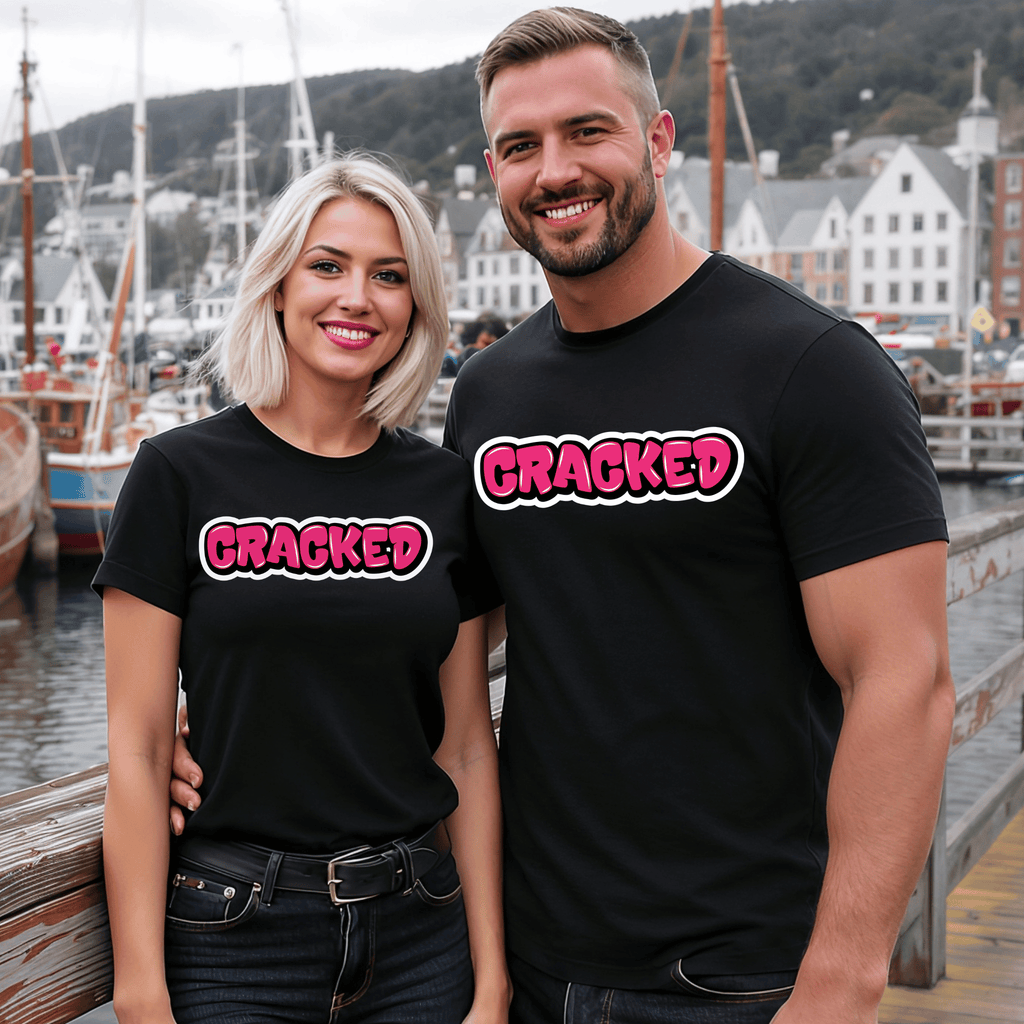 "Cracked" Graffiti T-Shirt