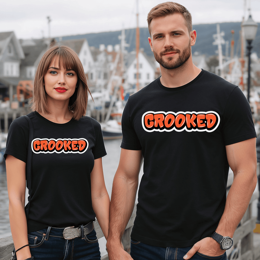 "Crooked" Graffiti T-Shirt