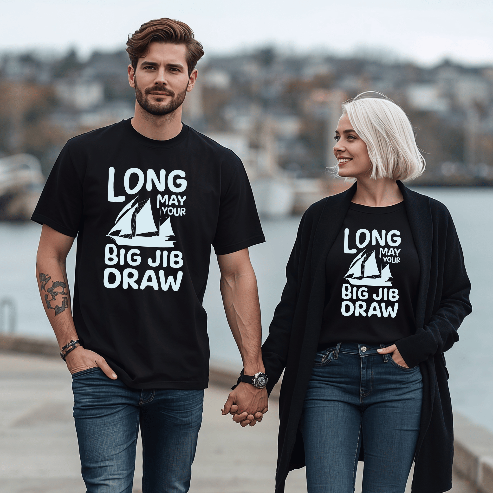 "Long May Your Big Jib Draw" Newfoundland T-Shirt