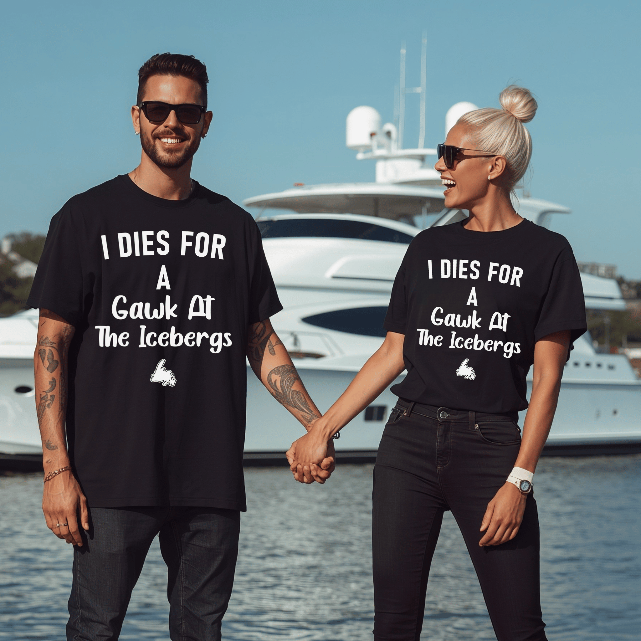 "I Dies for a Gawk at the Icebergs" T-Shirt