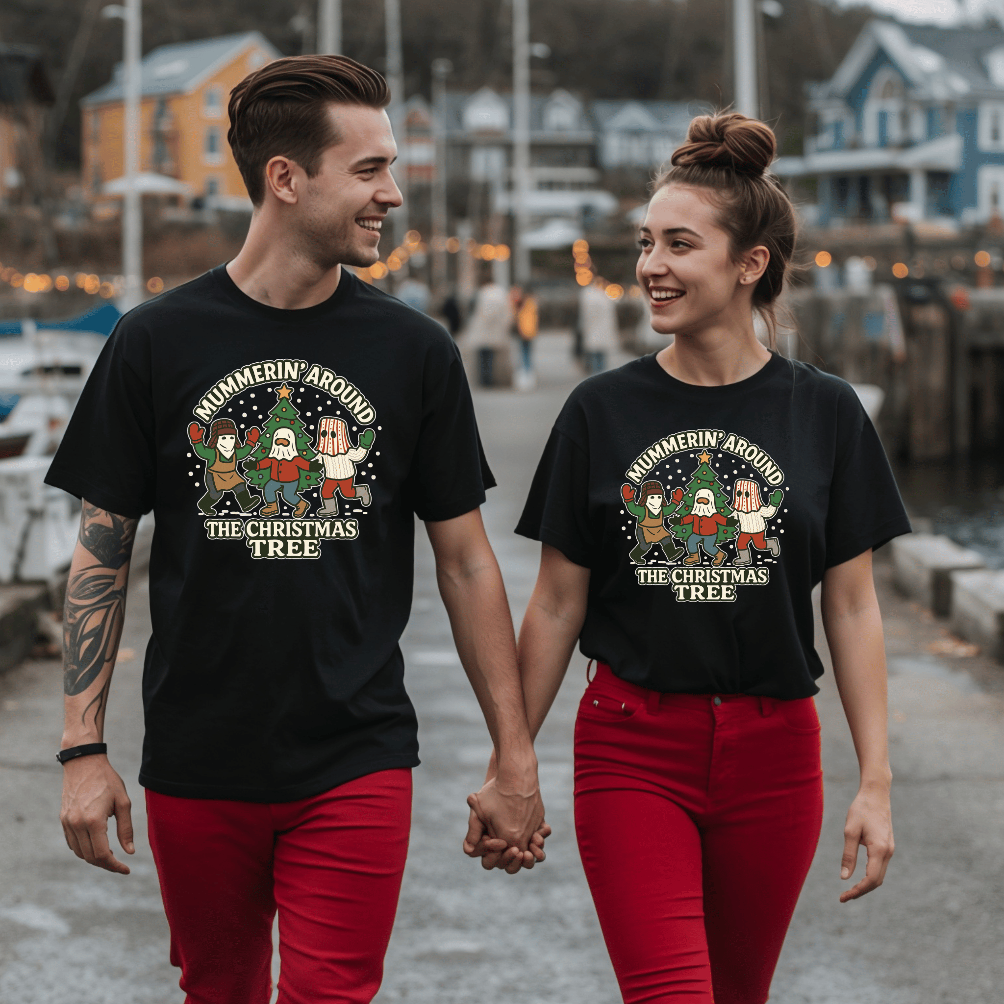 "Mummerin' Around The Christmas Tree" T-Shirt