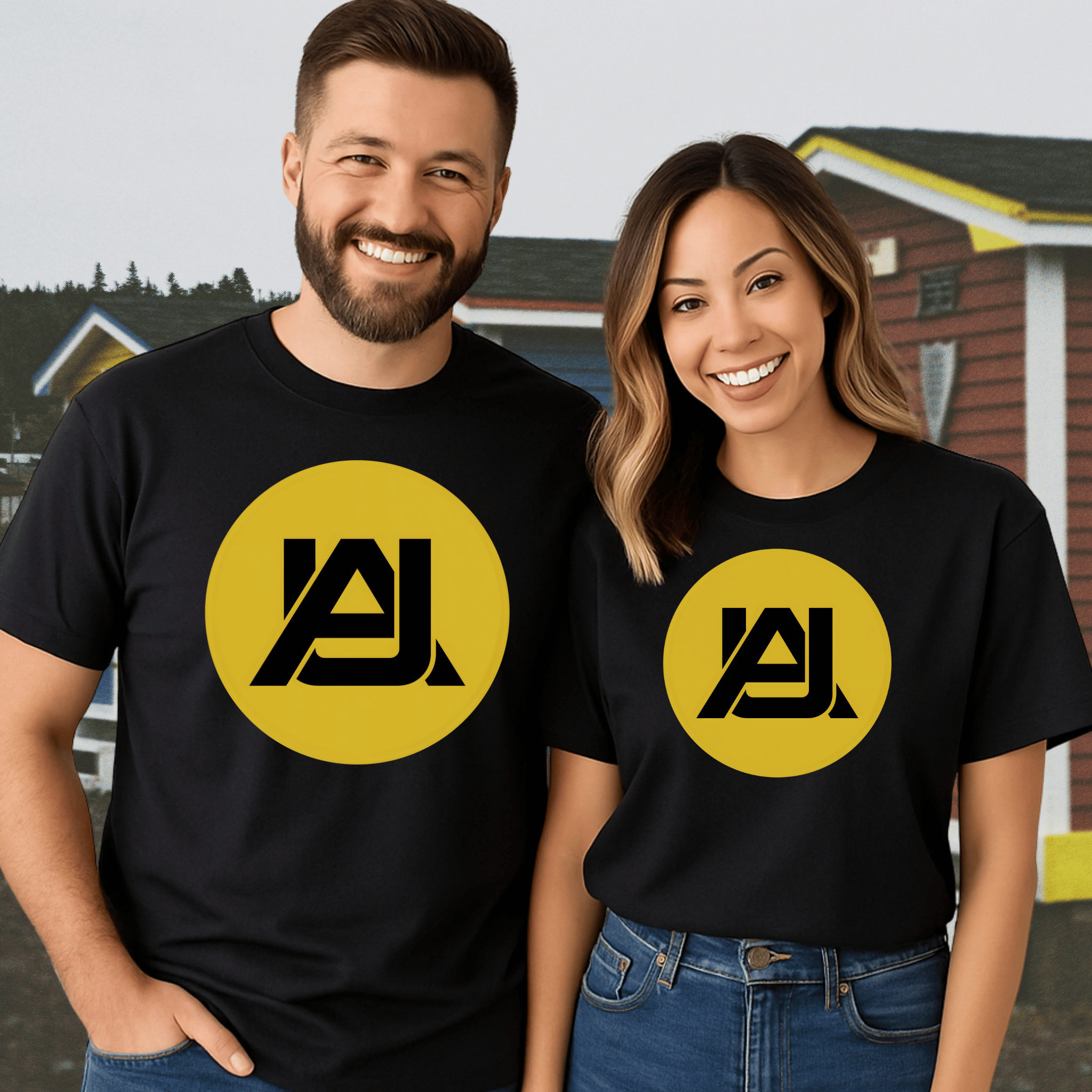 Adventures Unknown Official Gold Logo T‑Shirt - Newfinese Please