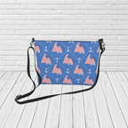 Anchor & Newfoundland Silhouette Crossbody Bag – Coastal Nautical Travel Purse - Newfinese Please