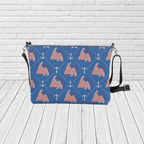 Anchor & Newfoundland Silhouette Crossbody Bag – Coastal Nautical Travel Purse - Newfinese Please