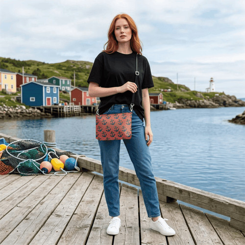 "Anchors Aweigh" Crossbody - Newfineseplease.ca