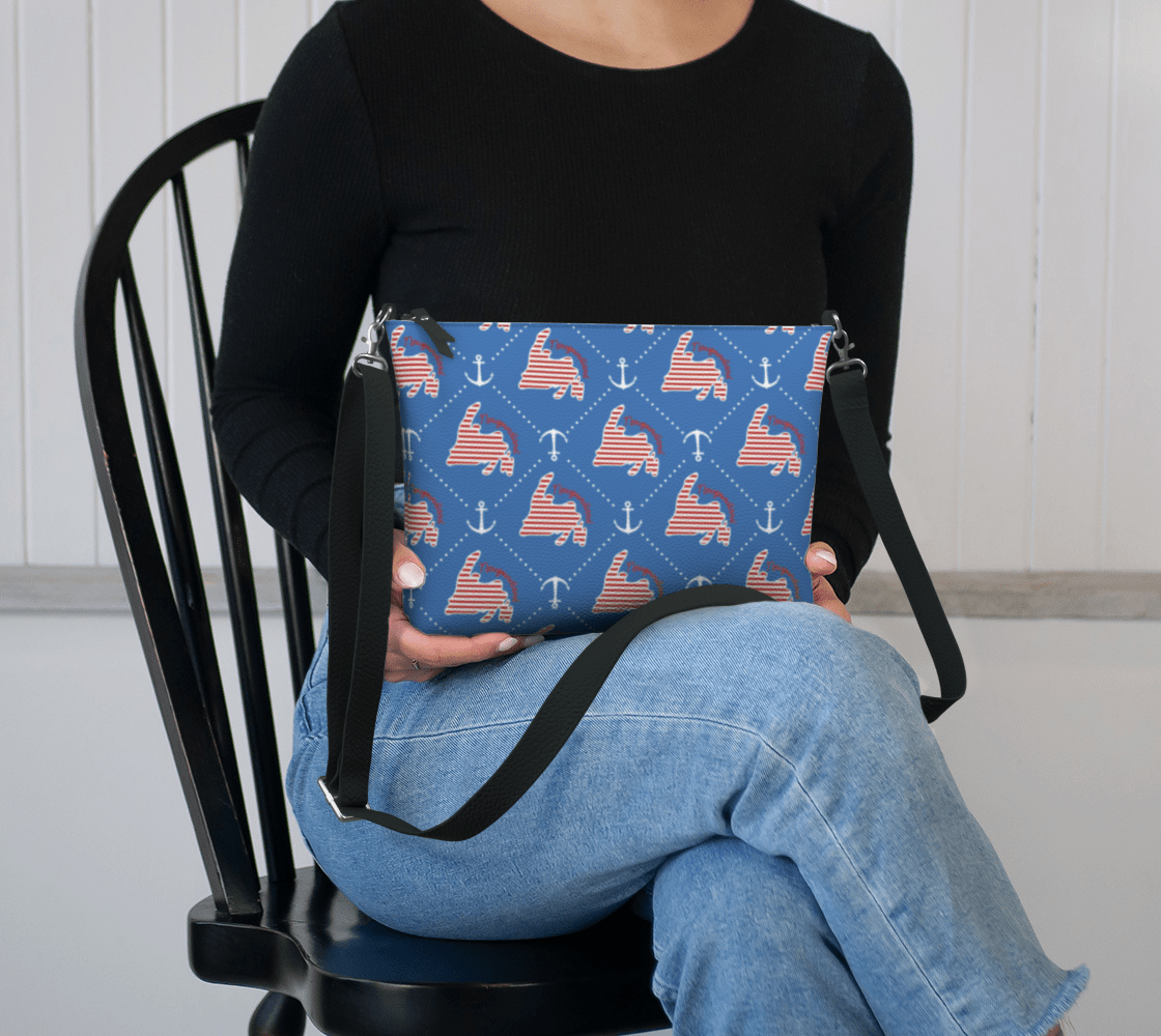 Anchors Aweigh Crossbody Purse - Newfinese Please