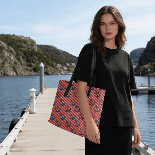 "Anchors Aweigh" Tote - Newfineseplease.ca