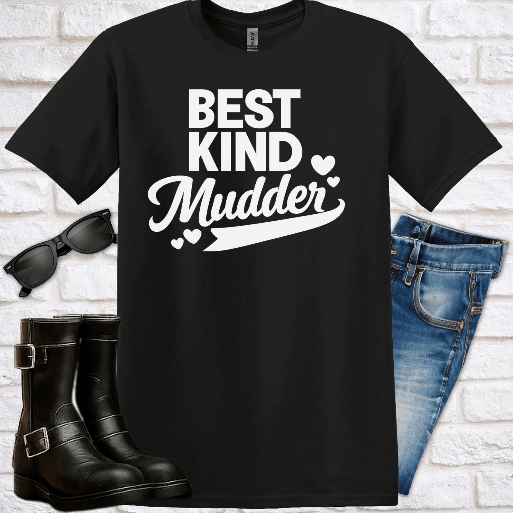 "Best Kind Mudder" Tee - Newfinese Please