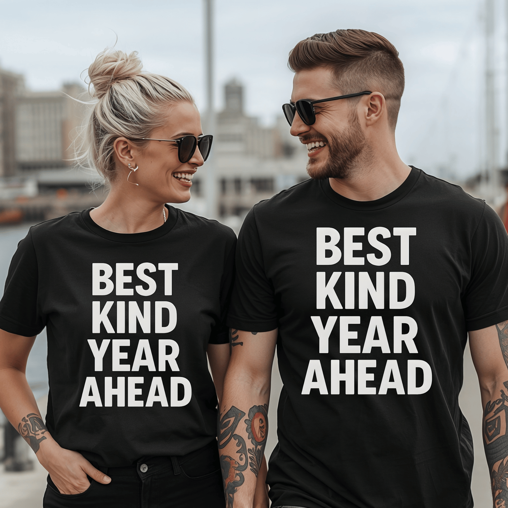 "Best Kind Year Ahead" T-Shirt - Newfinese Please