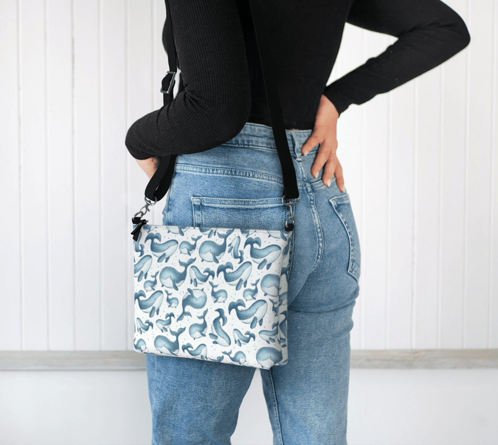 Blue Humpback Purse - Newfineseplease.ca