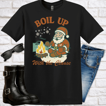 "Boil Up with the Clause" T-Shirt - Newfinese Please