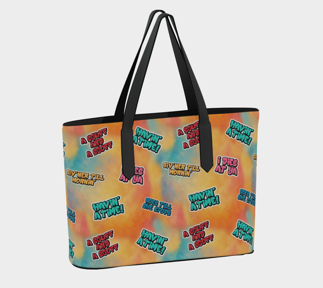 havin' a time_graffiti_newfinese_tote