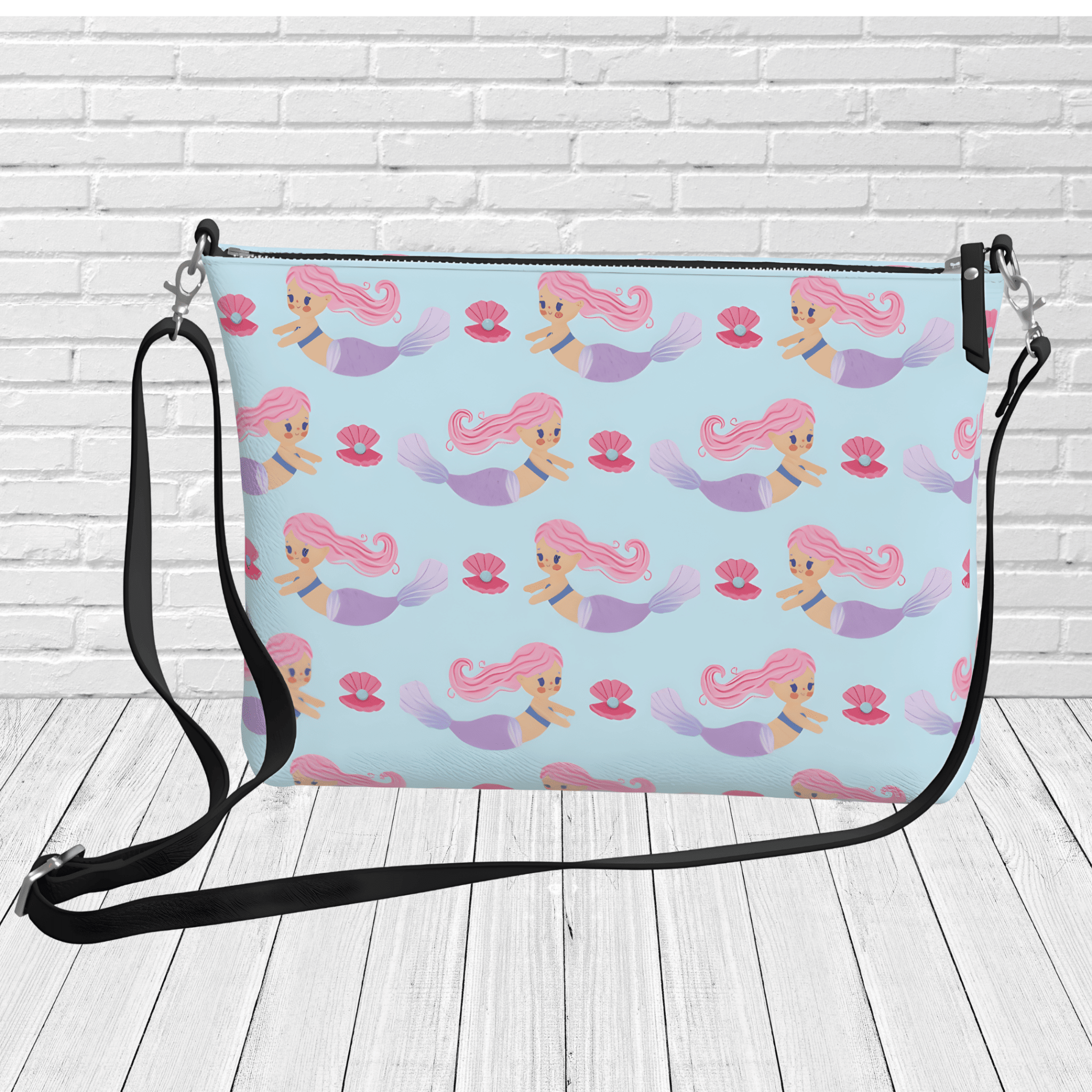 Coastal Mermaid Crossbody - Newfinese Please