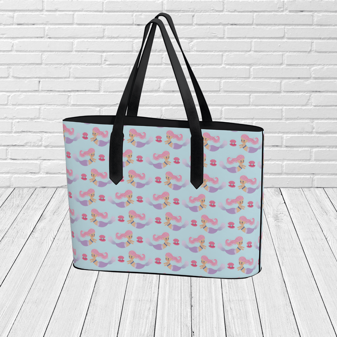 Coastal Mermaid Tote - Newfinese Please