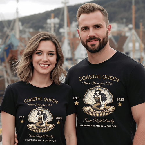Coastal Queen T-Shirt - Newfinese Please