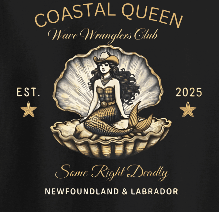"Coastal Queen" Tee — Newfoundland Nautical Collection - Newfineseplease.ca
