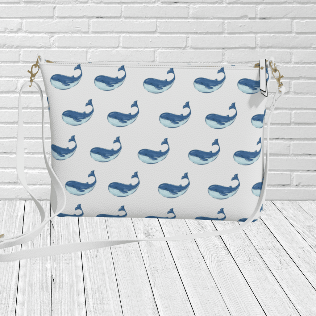 Coastal Whale Crossbody - Newfinese Please