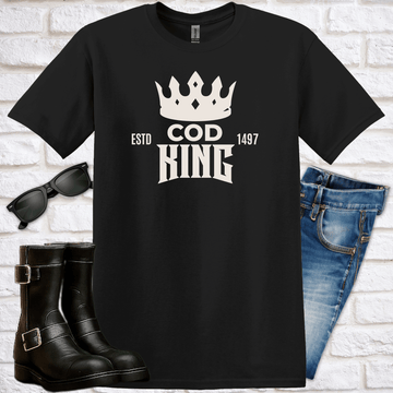 Cod King T-Shirt - Newfinese Please