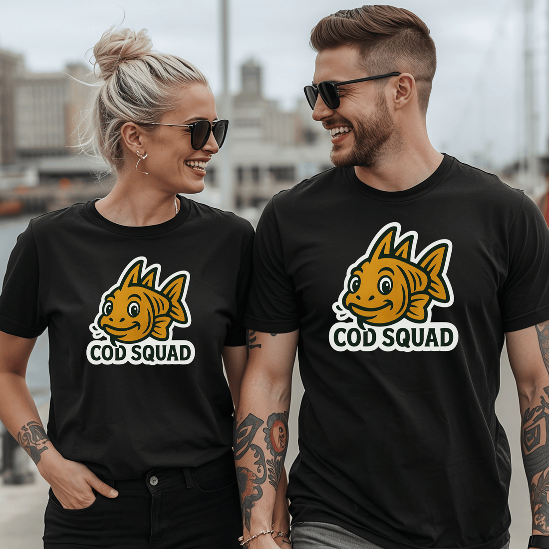 Cod Squad T-Shirt - Newfinese Please